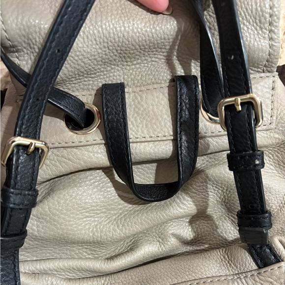 Kate Spade ♠️ leather bone color small backpack - Picture 7 of 7
